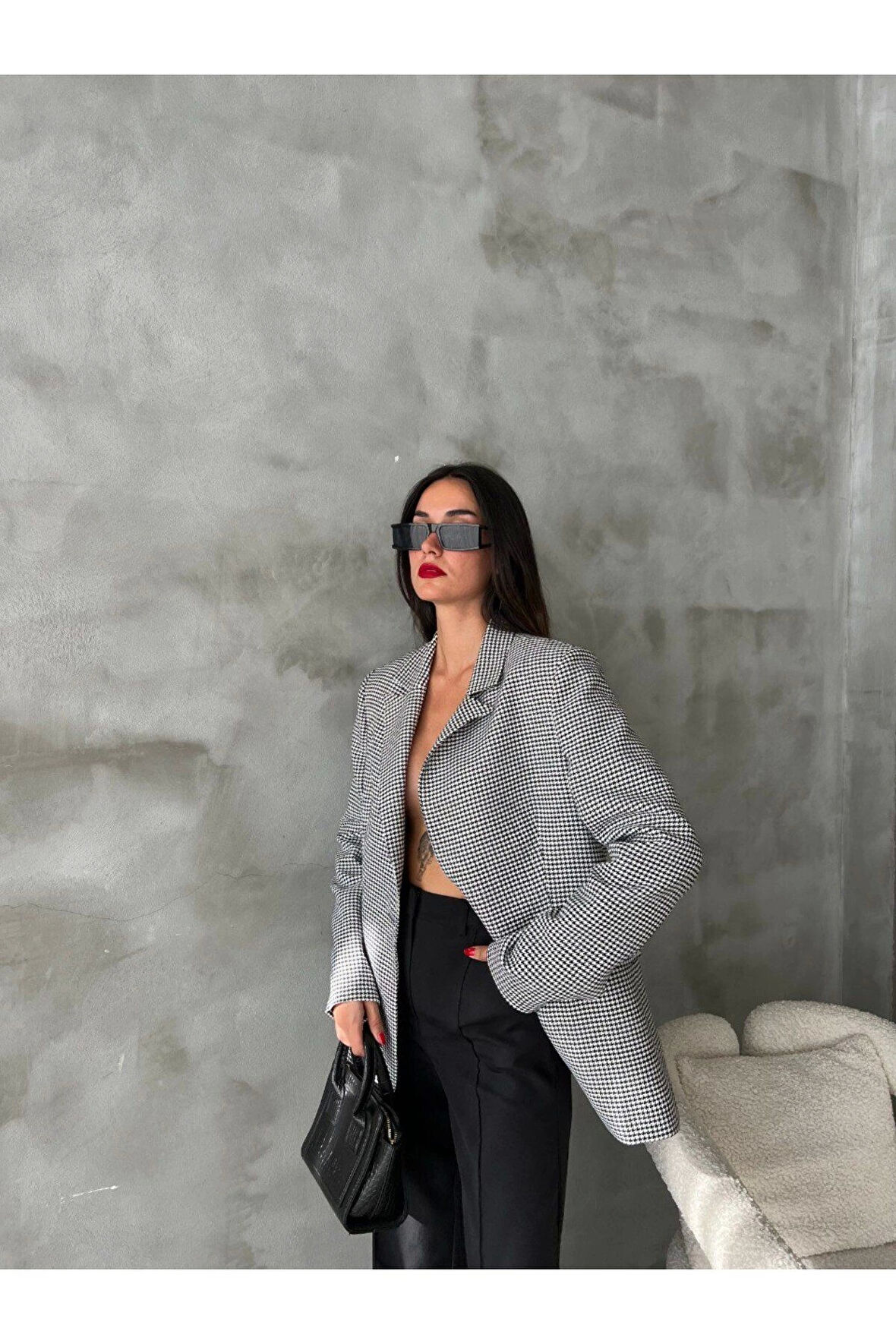 Kazayağı Blazer Ceket