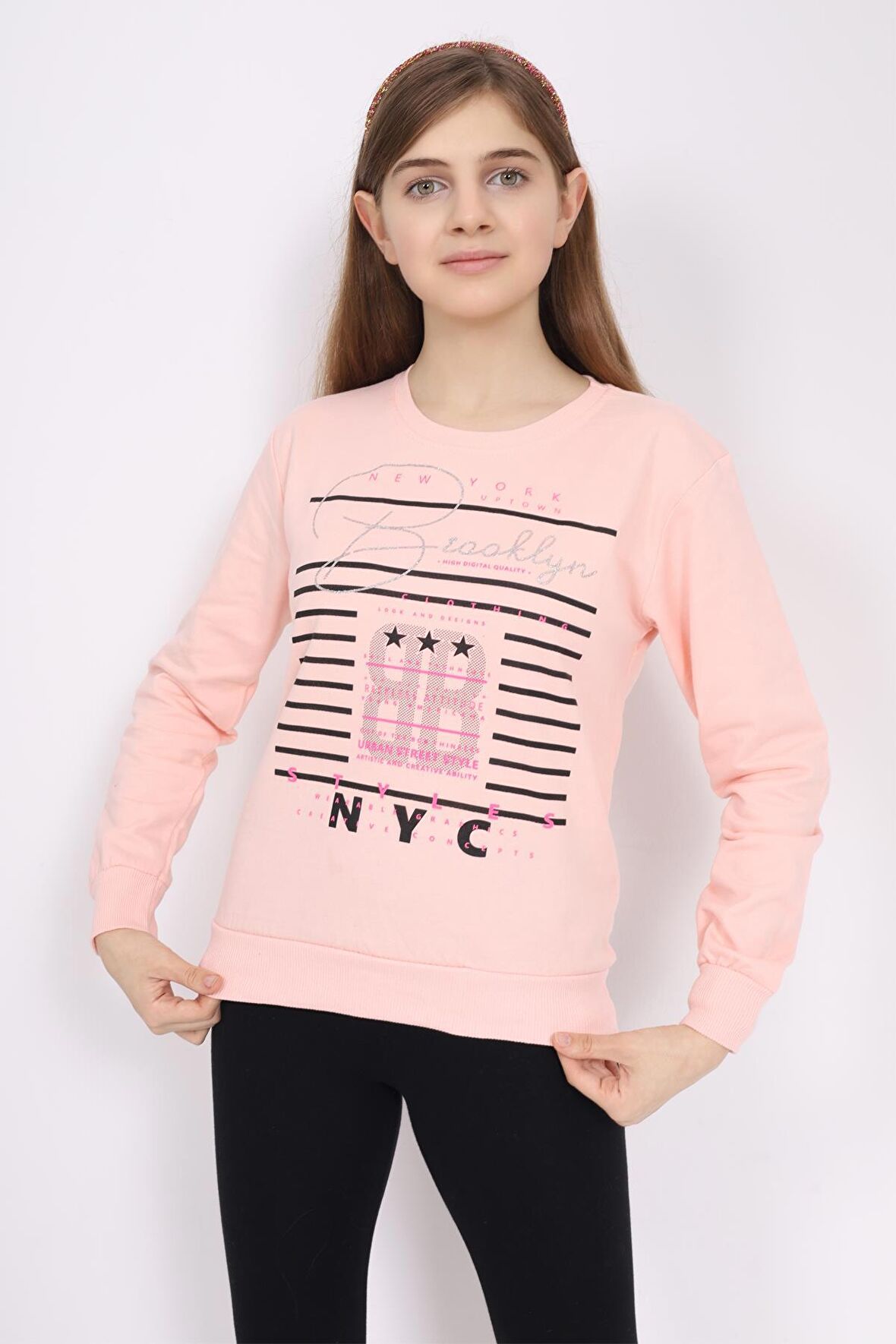 NEW YORK BROOKLYN BASKILI SWEATSHIRT ECCK-OLC-3894-13