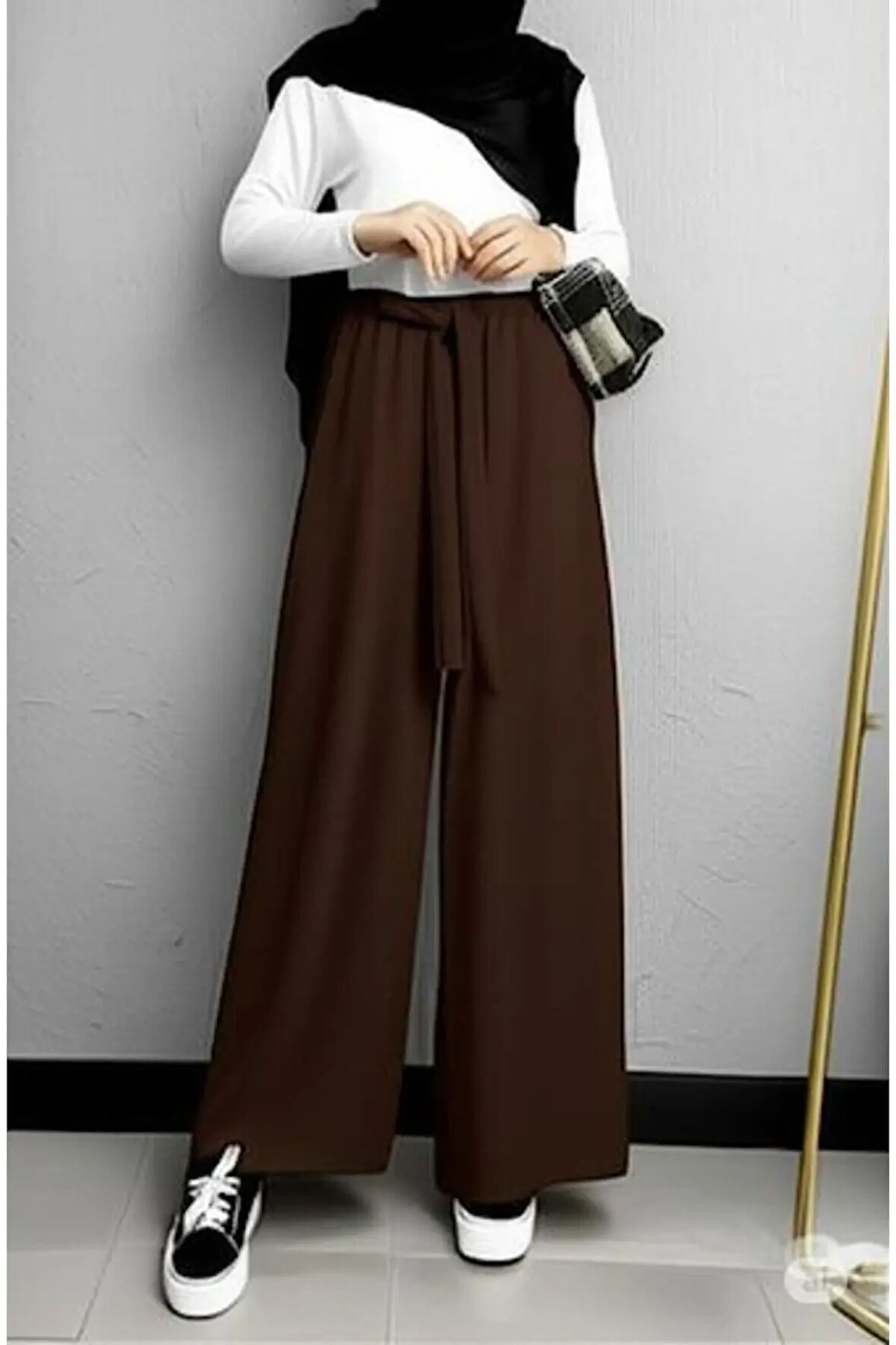 SCUBA KREP BOLPAÇA KUŞAKLI PANTOLON