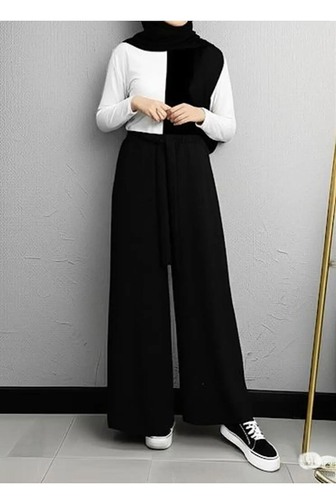 SCUBA KREP BOLPAÇA KUŞAKLI PANTOLON