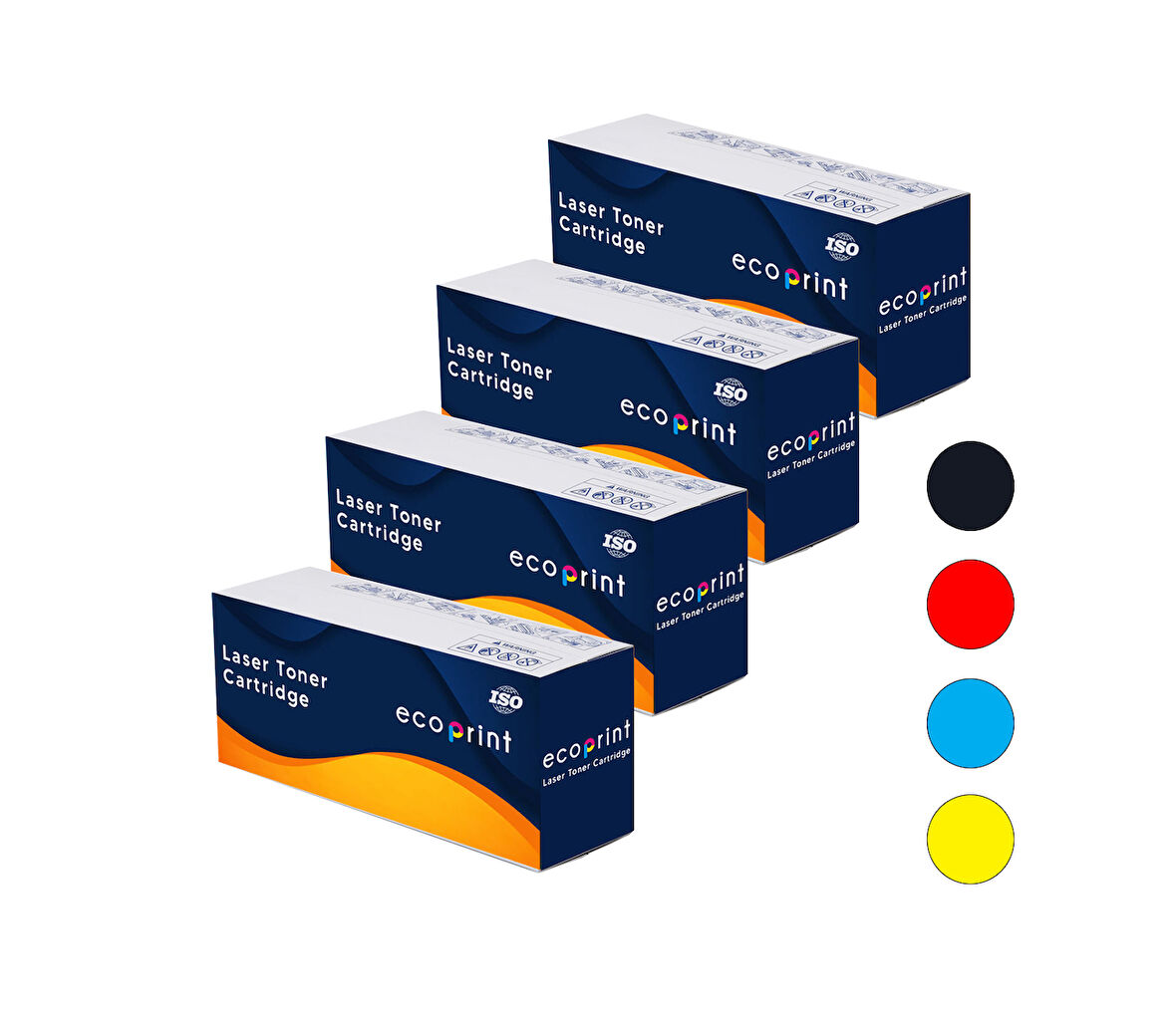 HP 131A/CRG716 /CRG731 Muadil Toner Seti 4 Renk