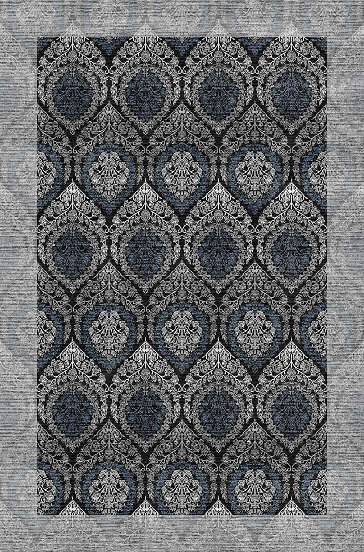 Pamuk Dokuma Taban Kaymaz Yıkanabilir Klasik Desenli  Salon Halısı Mutfak Halısı Koridor Halısı