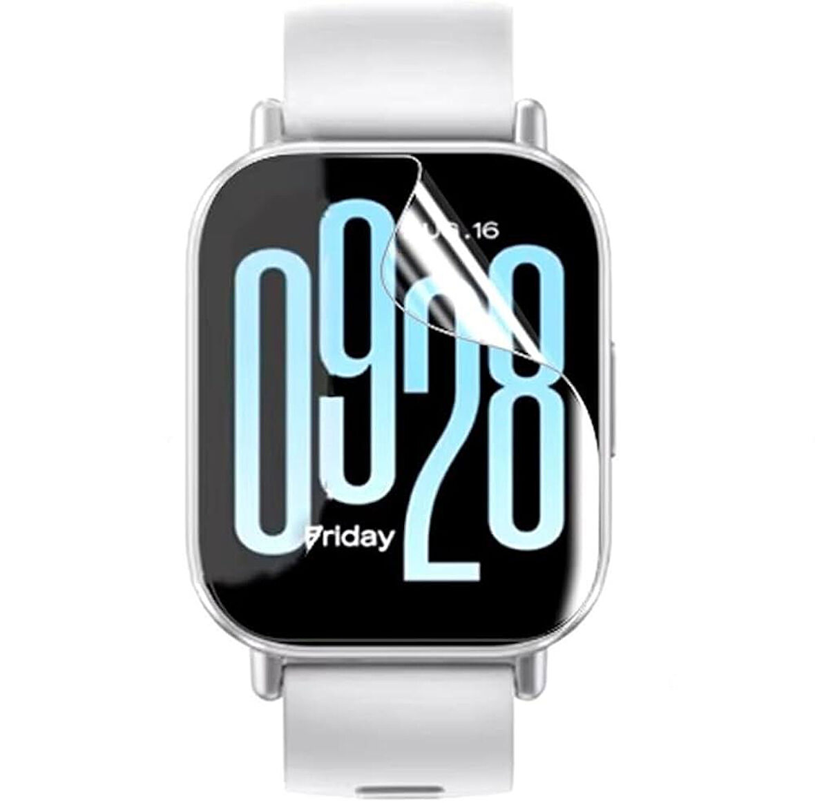Redmi Watch 5 ile Uyumlu Hidrojel Nano Film Ekran Koruyucu (2 Adet)