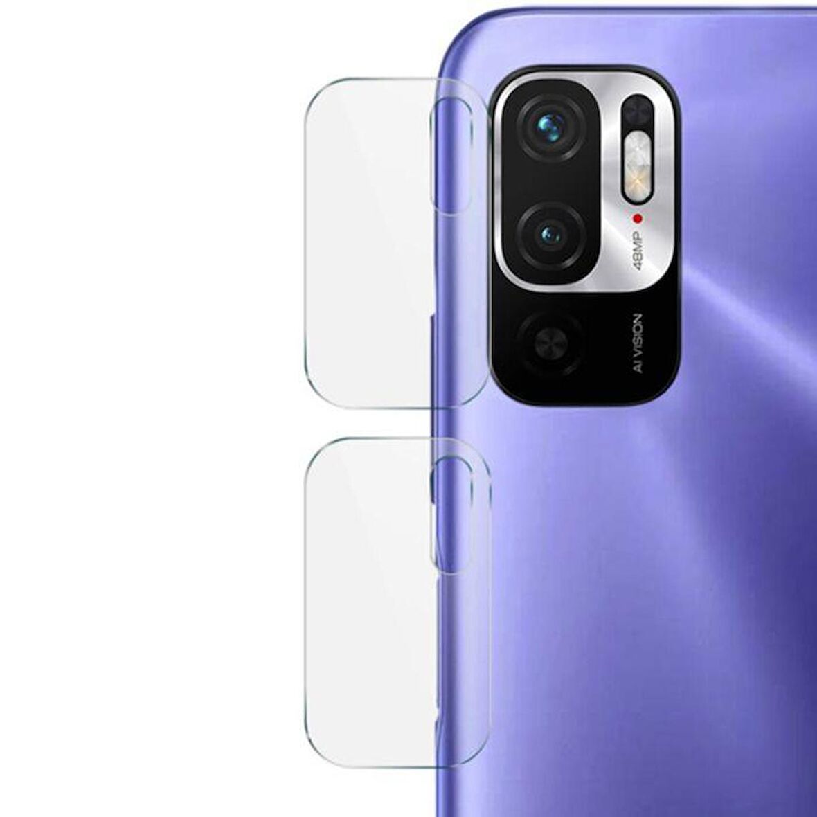 Redmi Note 10 5G Esnek Nano Kamera Lens Koruyucu (2 Adet)