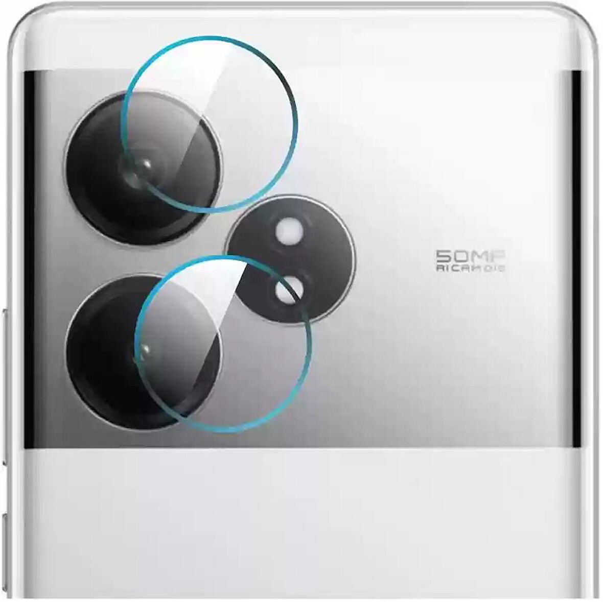 Realme GT6 Esnek Nano Kamera Lens Koruyucu (1 Set)