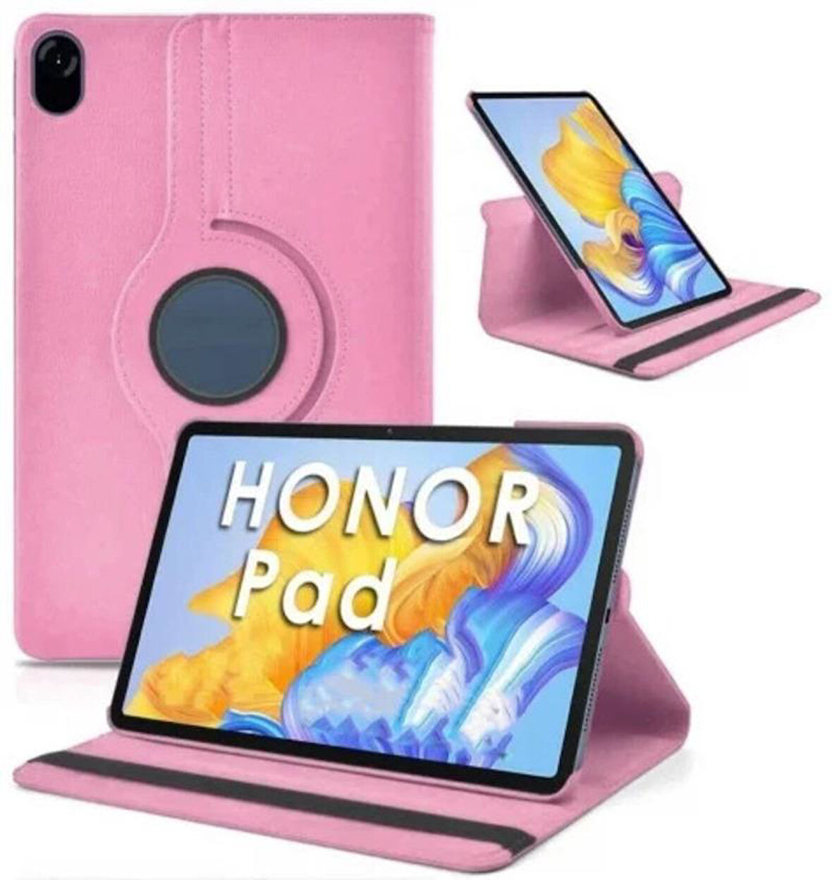 Honor Pad X9 ile Uyumlu Uyku Modlu Kapaklı Stand Olabilen Smart Kılıf