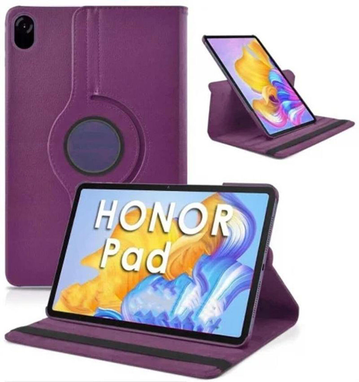 Honor Pad X8a ile Uyumlu Uyku Modlu Kapaklı Stand Olabilen Smart Kılıf