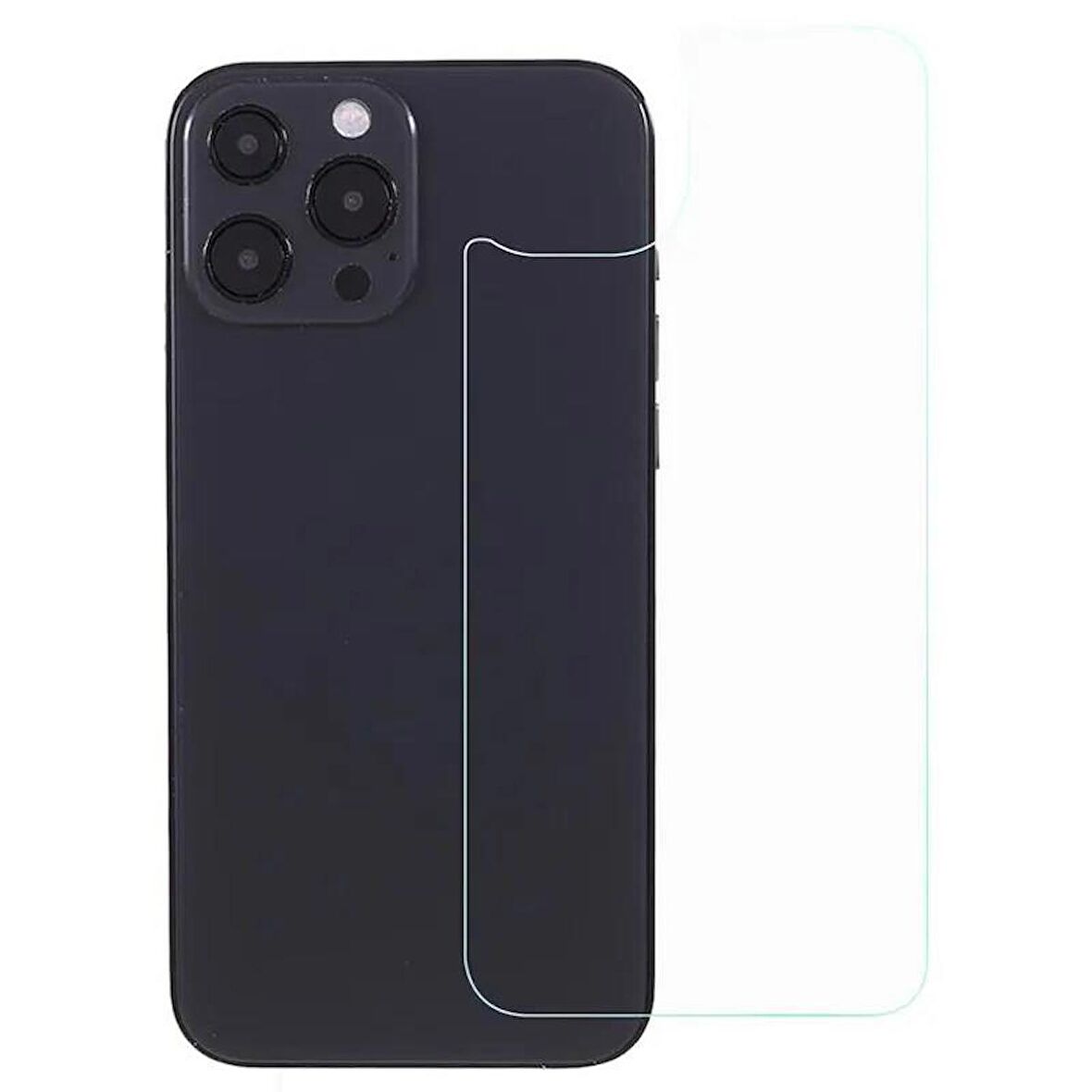 ECR Apple Iphone 14 Pro ile Uyumlu Arka Kırılmaz Esnek Nano Koruyucu