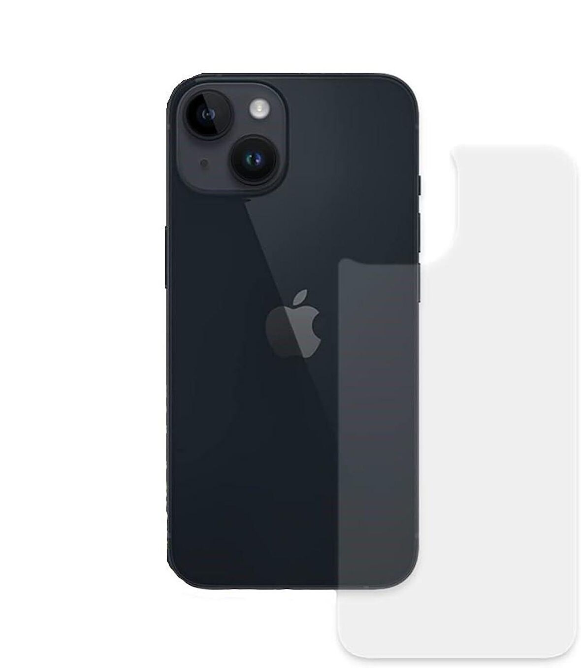 ECR Apple Iphone 15 ile Uyumlu MAT Arka Esnek Nano Koruyucu