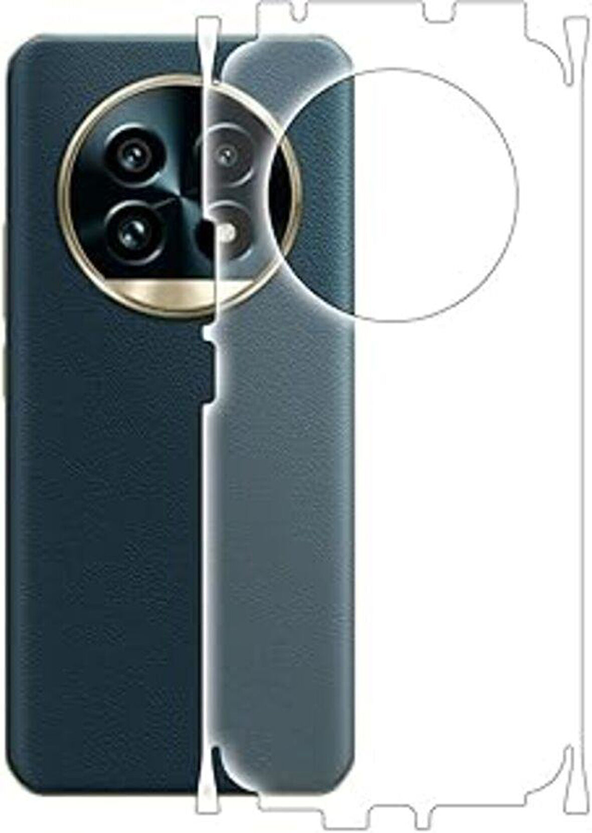 Realme 13 Pro ile Uyumlu MAT TPU Arka Kaplama 360