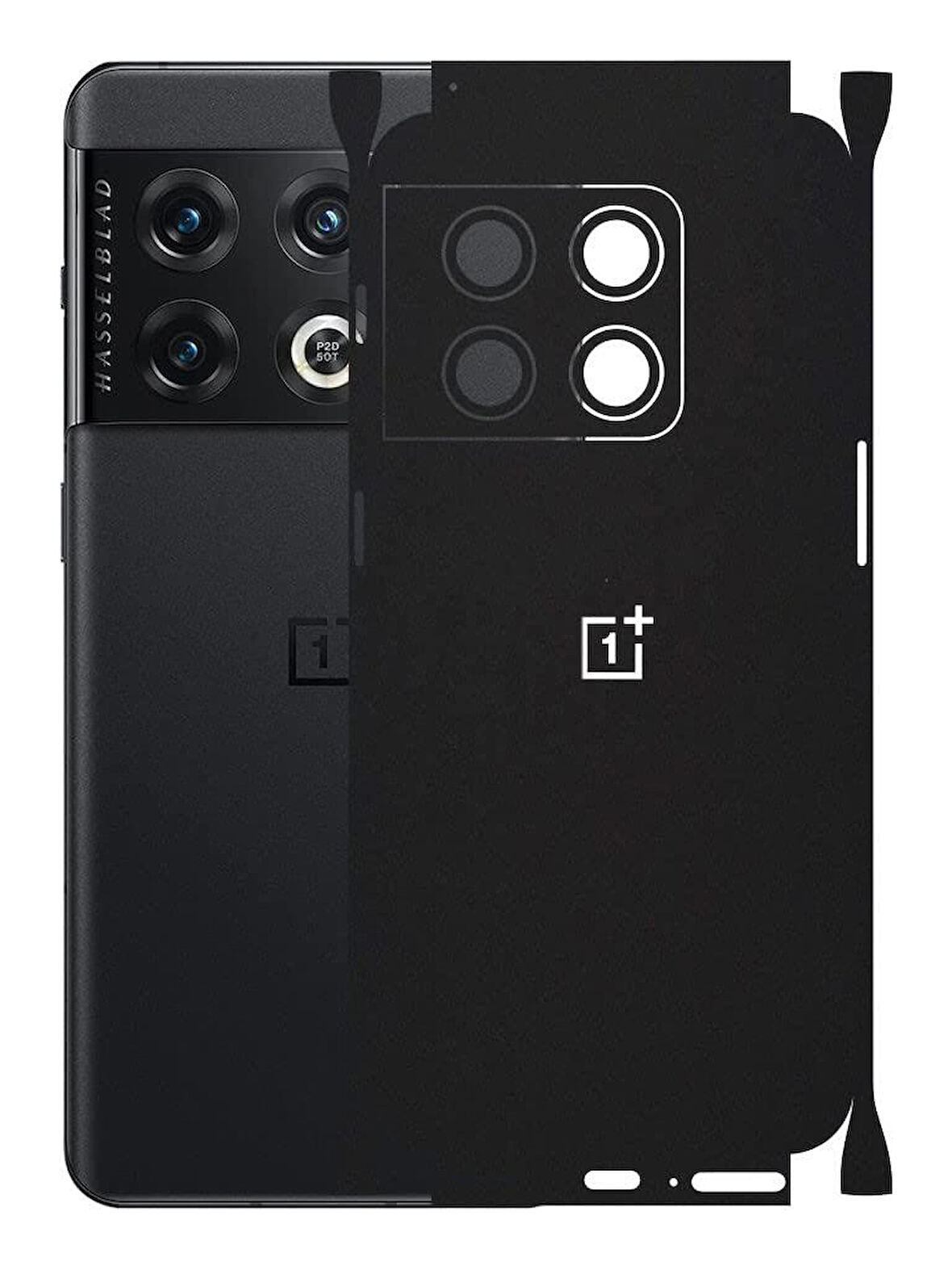 Oneplus 10 Pro ile Uyumlu Mat Siyah Arka Kaplama
