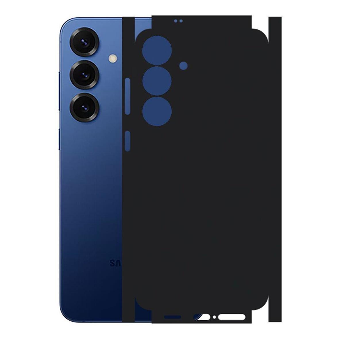 Samsung Galaxy S25+ ile Uyumlu 360 Arka Kaplama 