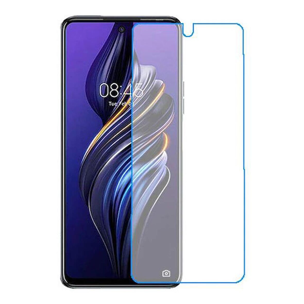 Tecno Pova 4 Şeffaf Esnek Nano Kırılmayan Ekran Koruyucu