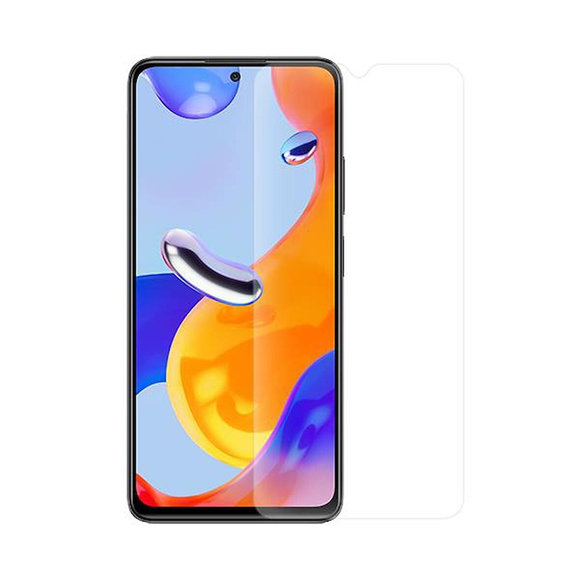 Redmi 12C Şeffaf Esnek Nano Kırılmayan Ekran Koruyucu