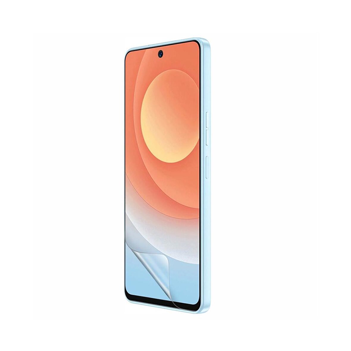 Tecno Camon 19 Pro ile Uyumlu Şeffaf Esnek Nano Cam Ekran Koruyucu