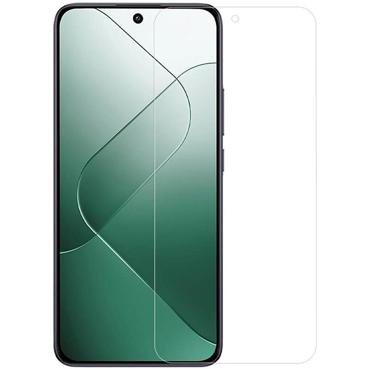 Xiaomi 14 ile Uyumlu Şeffaf Esnek Nano Cam Ekran Koruyucu