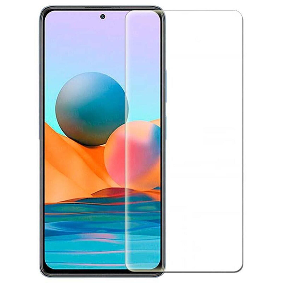 ECR Redmi Note 10S MAT Esnek Nano Cam Ekran Koruyucu