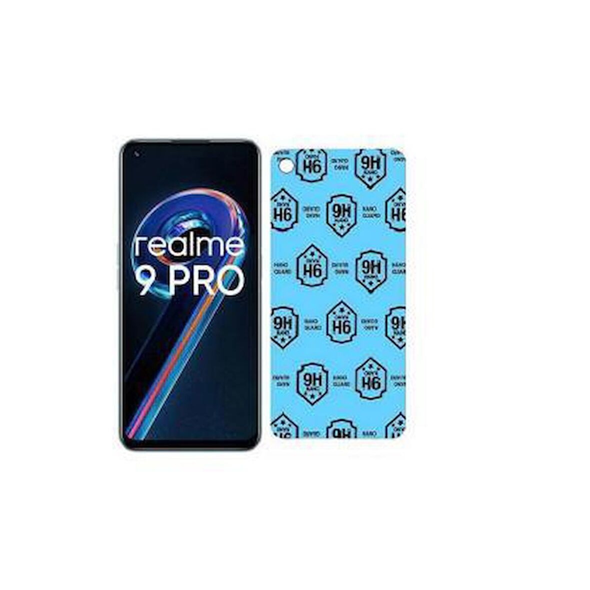 Realme 9 Pro ile Uyumlu MAT Esnek Nano Kırılmayan Ekran Koruyucu