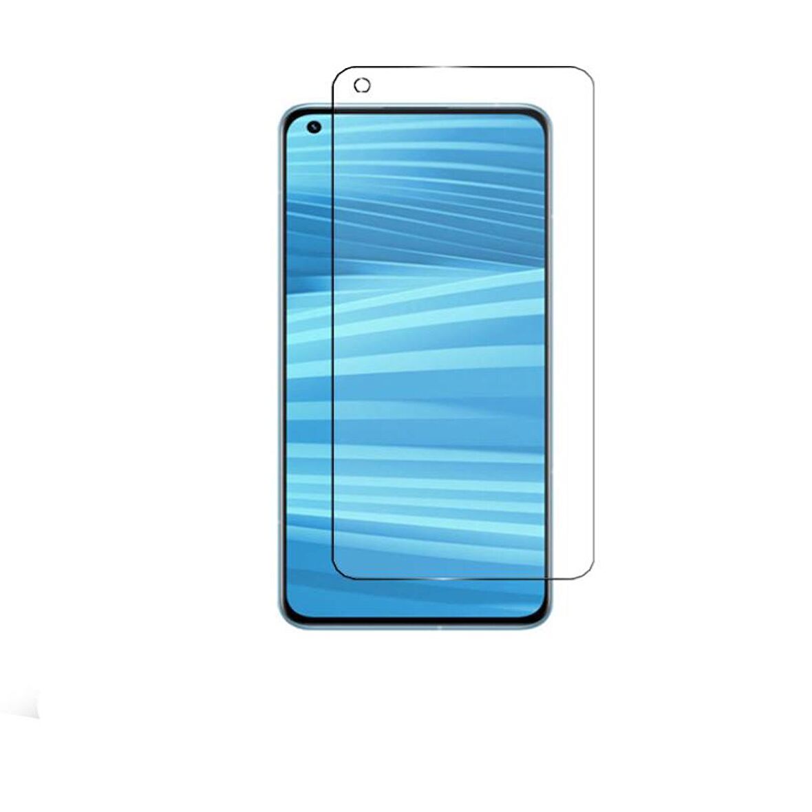 Realme GT2 ile Uyumlu MAT Esnek Nano Kırılmayan Ekran Koruyucu