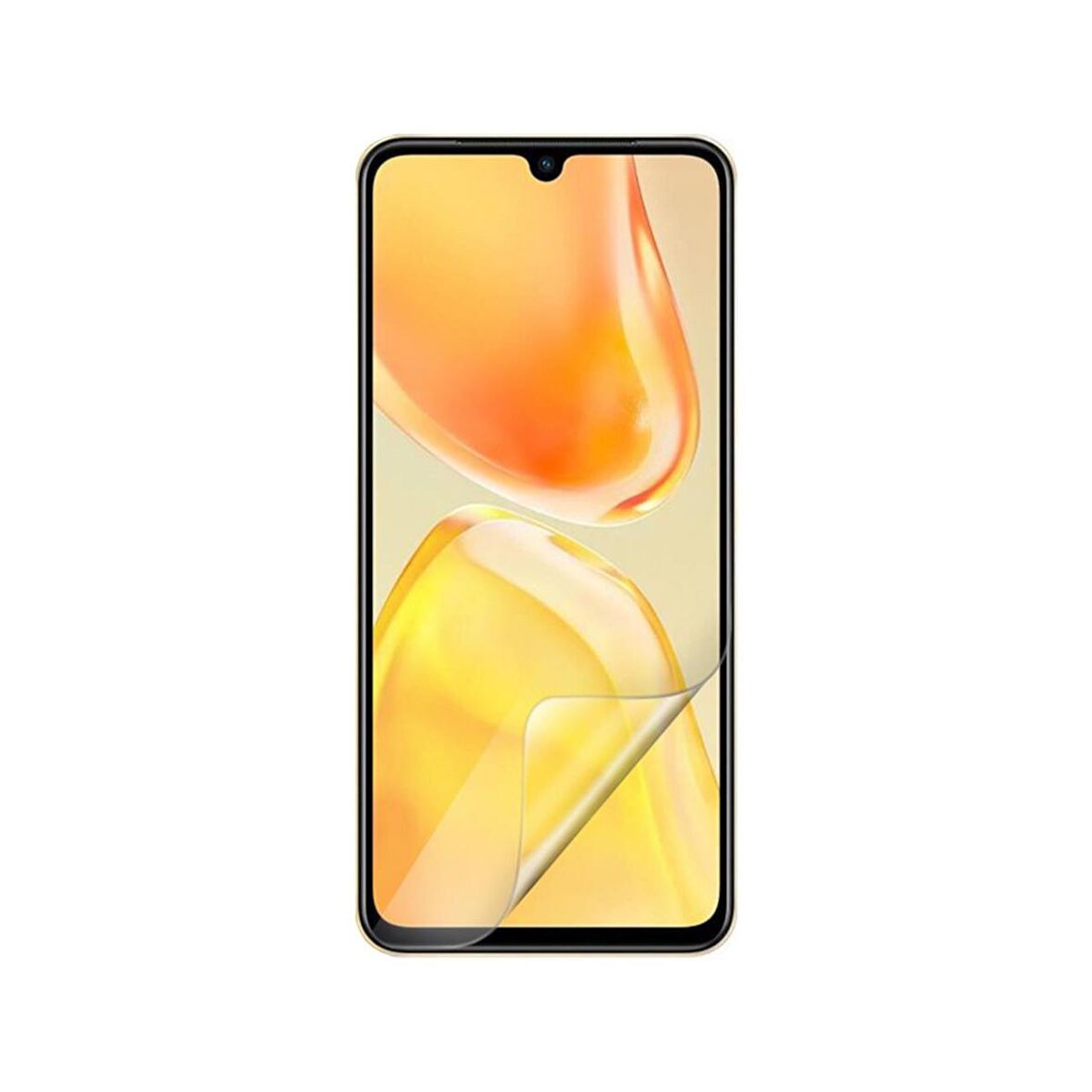 Vivo V25 5G ile Uyumlu MAT Esnek Nano Kırılmayan Ekran Koruyucu