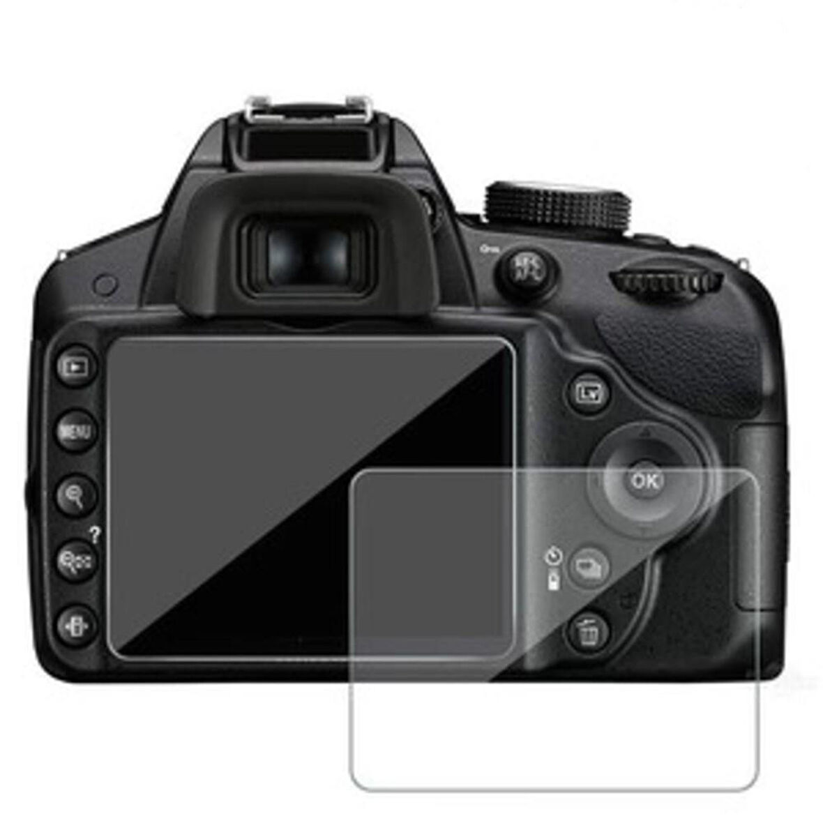 Canon EOS 2000D Dijital Fotoğraf Makinesi Ekran Koruyucu Uyumlu 9H Nano