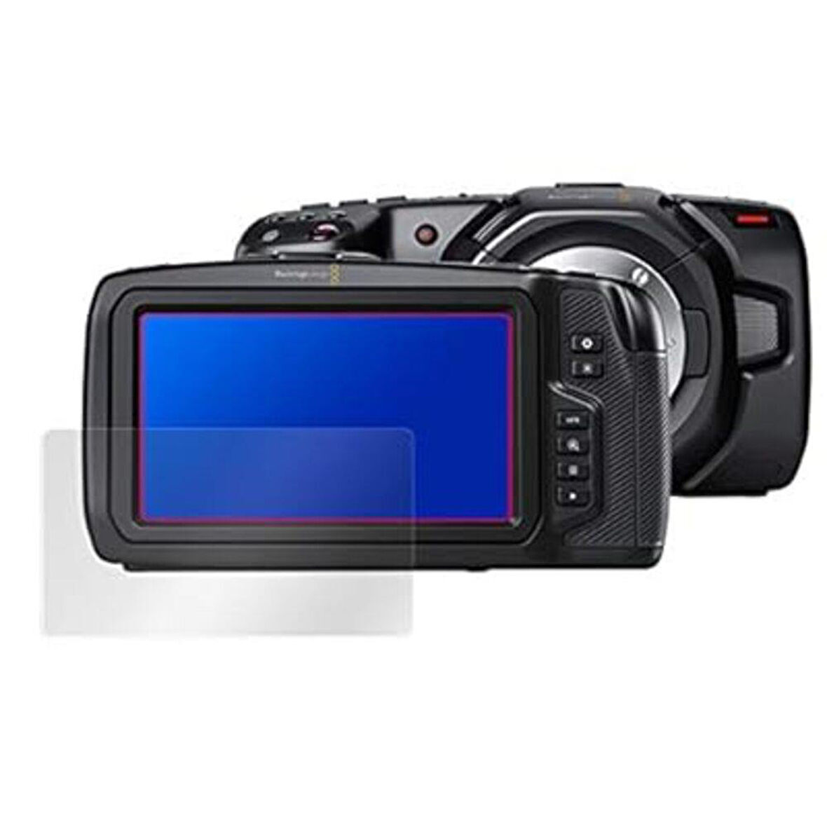 Blackmagic Pocket Cinema Camera 4k ile uyumle Ekran Koruyucu Uyumlu 9H Nano