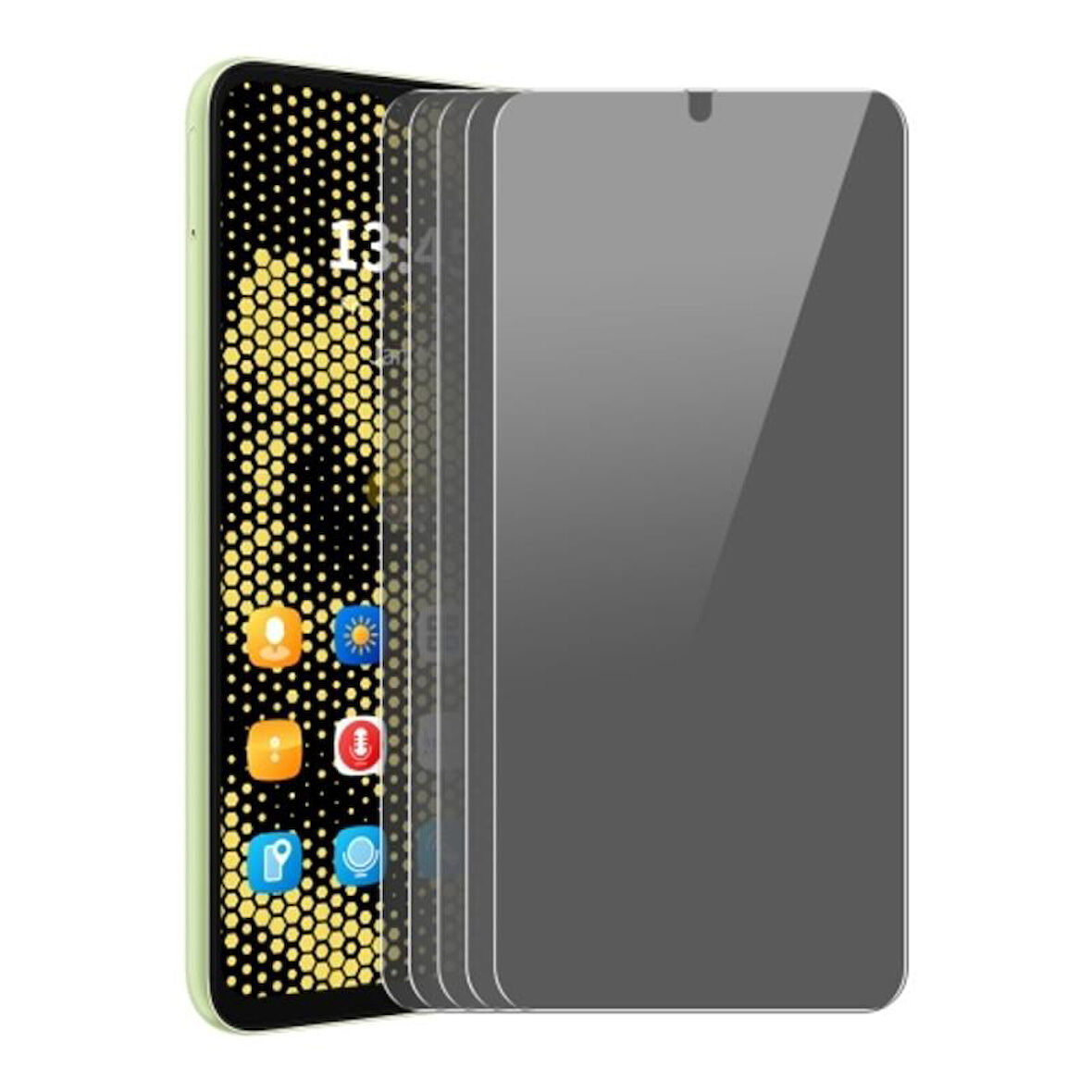 Redmi 14C ile Uyumlu HAYALET(Privacy) Esnek 9H Nano Kırılmayan Ekran Koruyucu