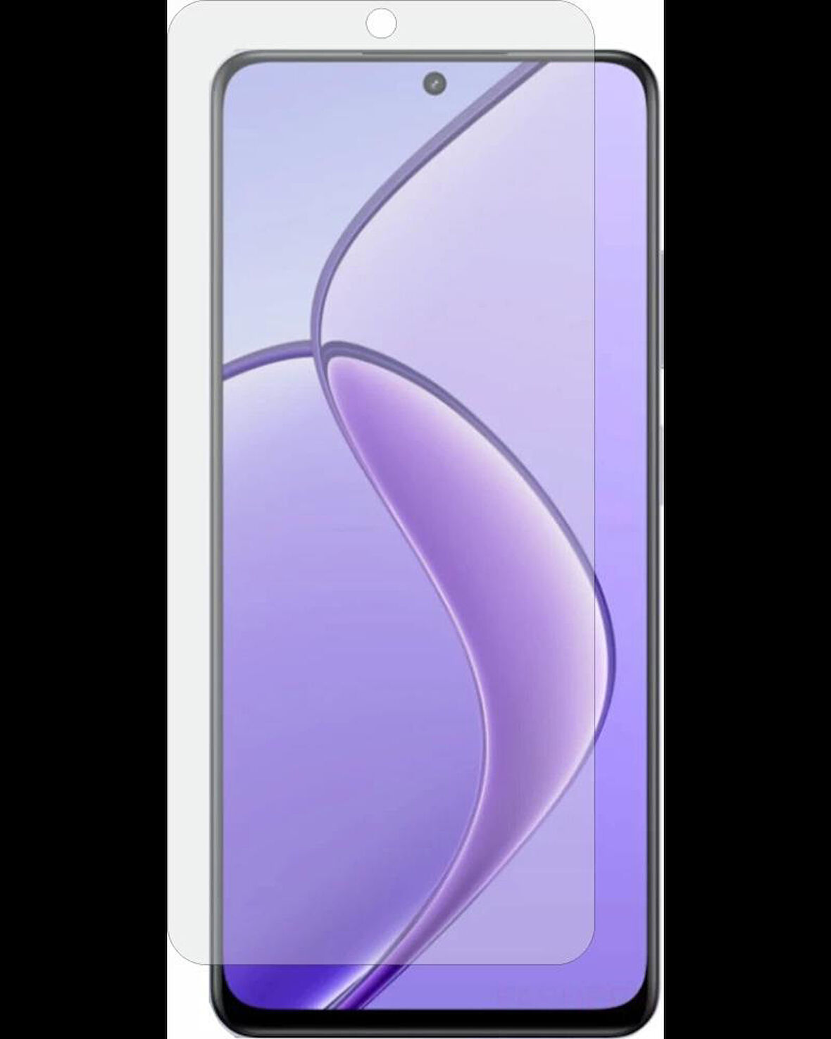 Realme 12 Plus 5G ile Uyumlu MAT Esnek Nano Kırılmayan Ekran Koruyucu