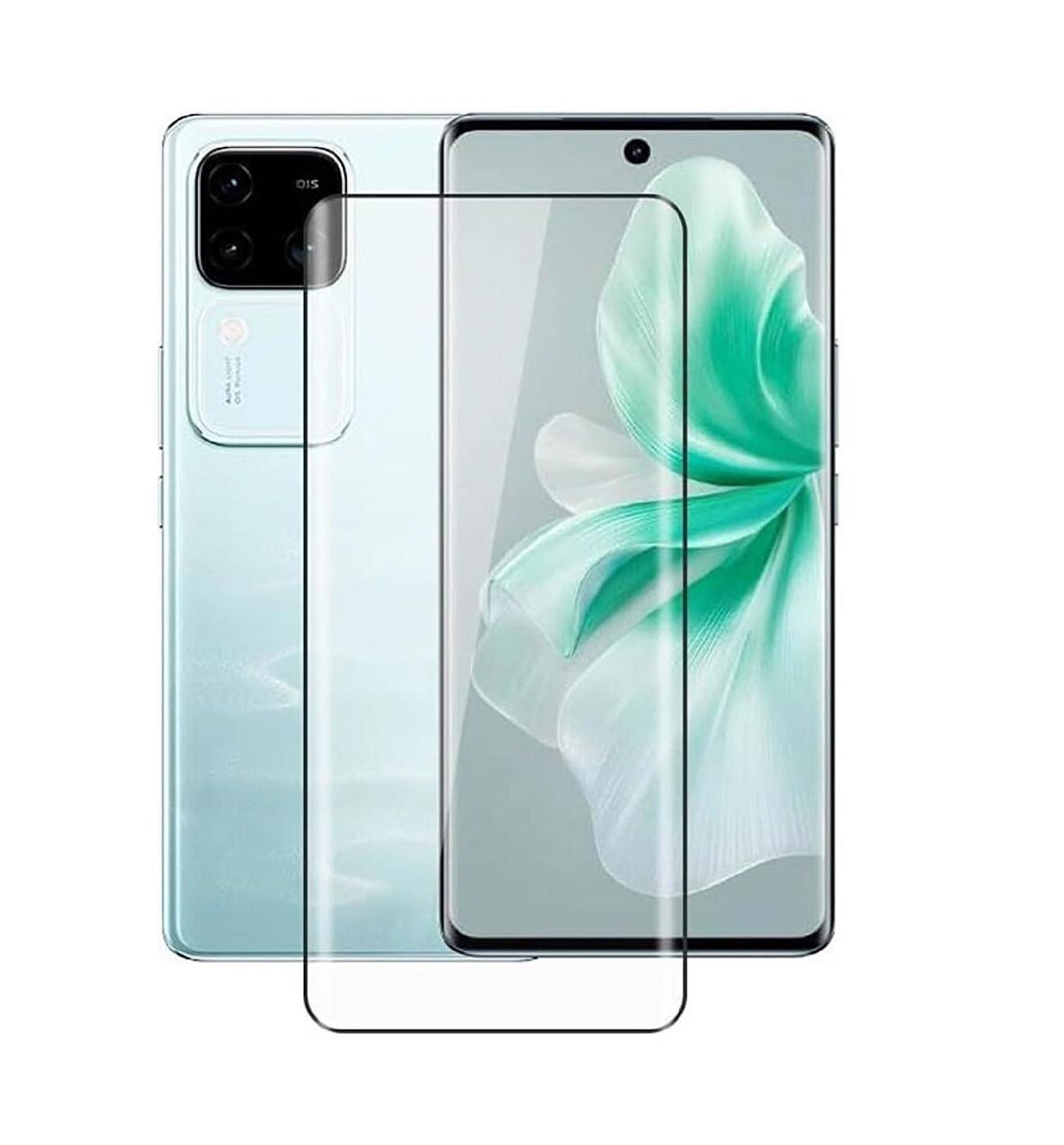 Vivo V30 5G ile Uyumlu Hidrojel Ekran Koruyucu Film HD-ŞEFFAF