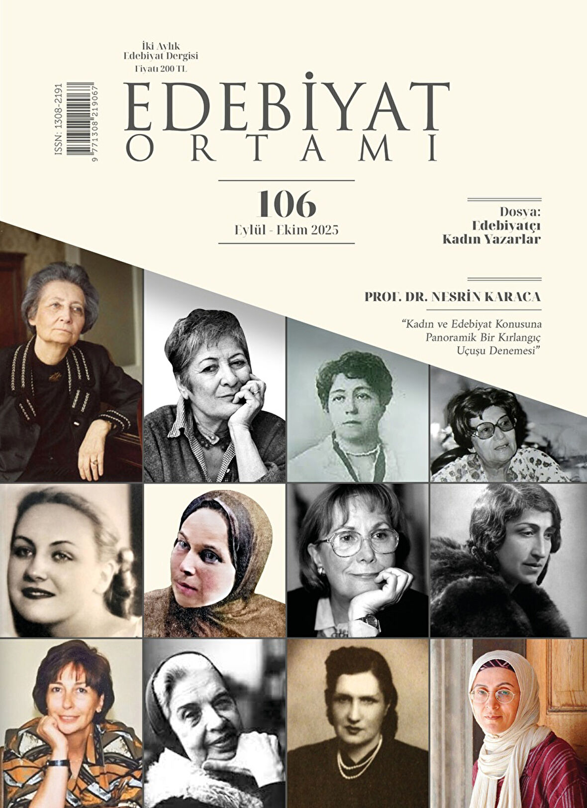Edebiyat Ortamı Dergi 106.Sayı Eylül-Ekim 2025
