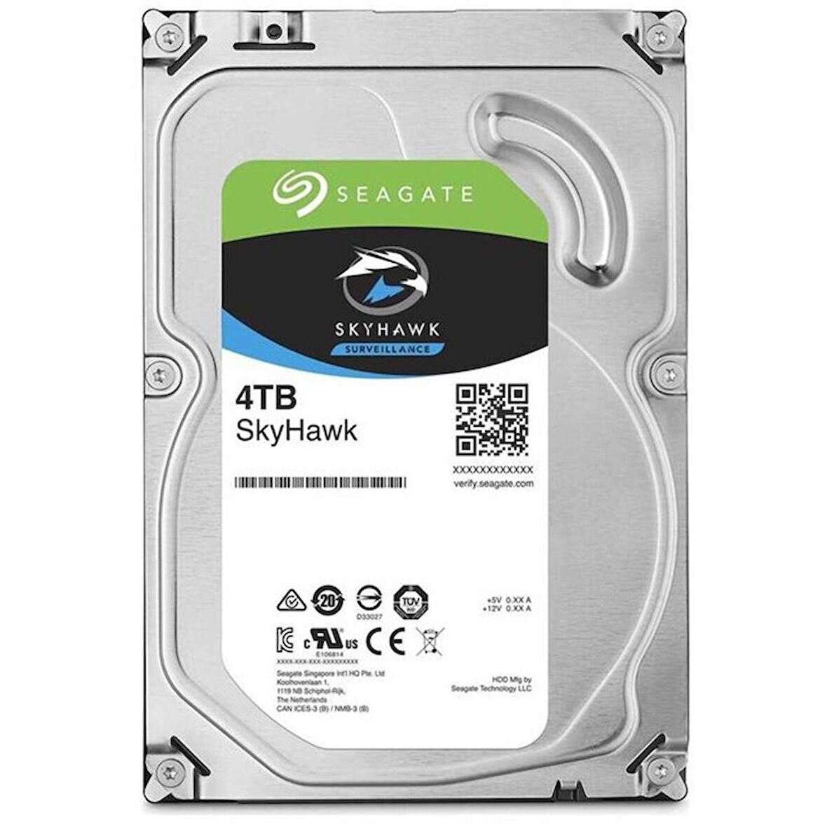 Seagate Skyhawk 4TB 5900Rpm 256MB -ST4000VX016