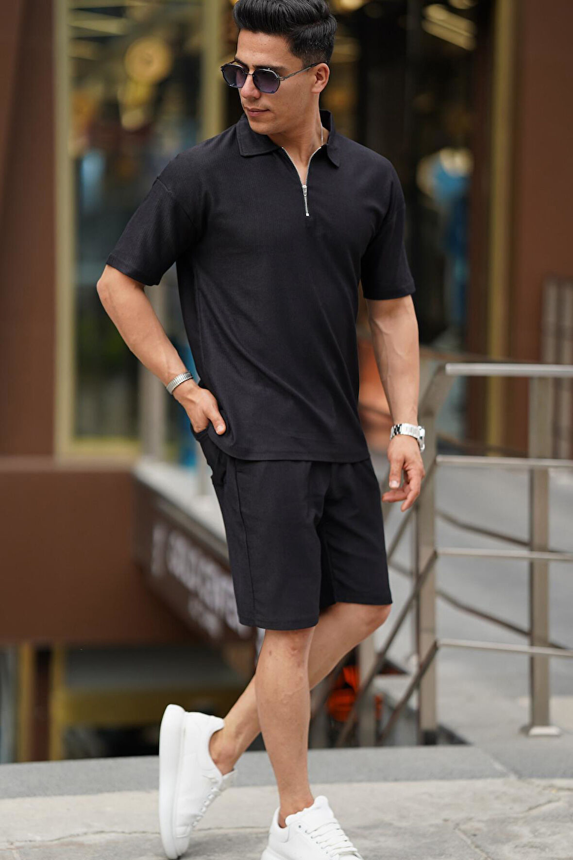 Erkek Alt Üst Takım Siyah Edw169