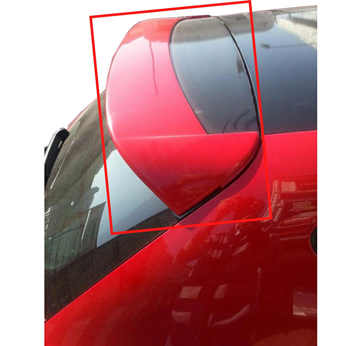 SEAT LEON MK3-MK3.5 (2013-2021) PS STYLE SPOİLER PARLAK SİYAH BOYALI