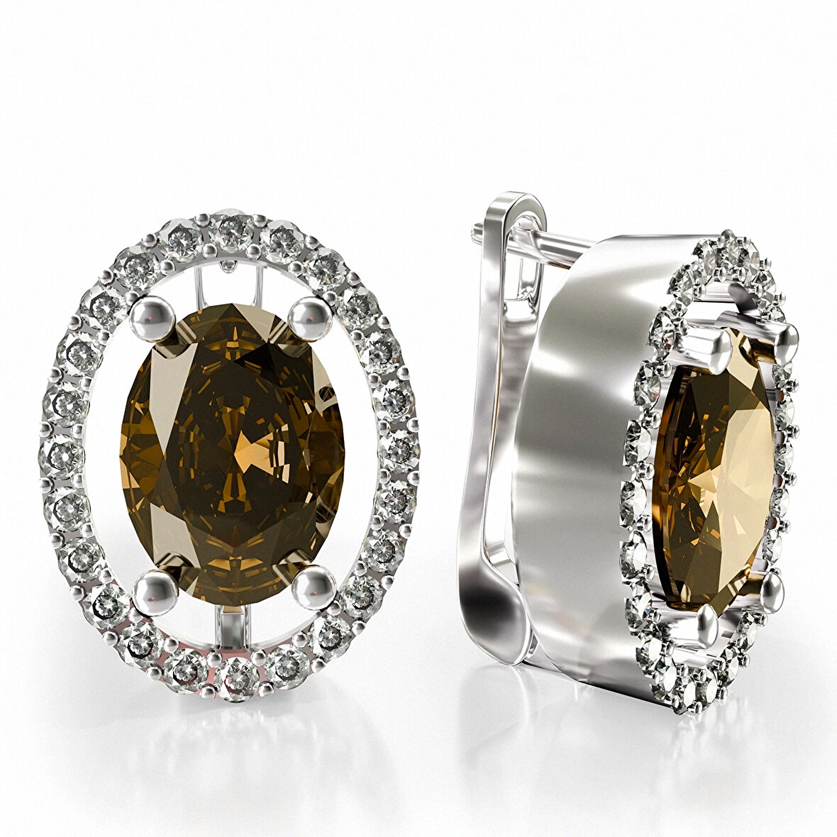 Gümüş Zultanit Küpe – Duskhollow