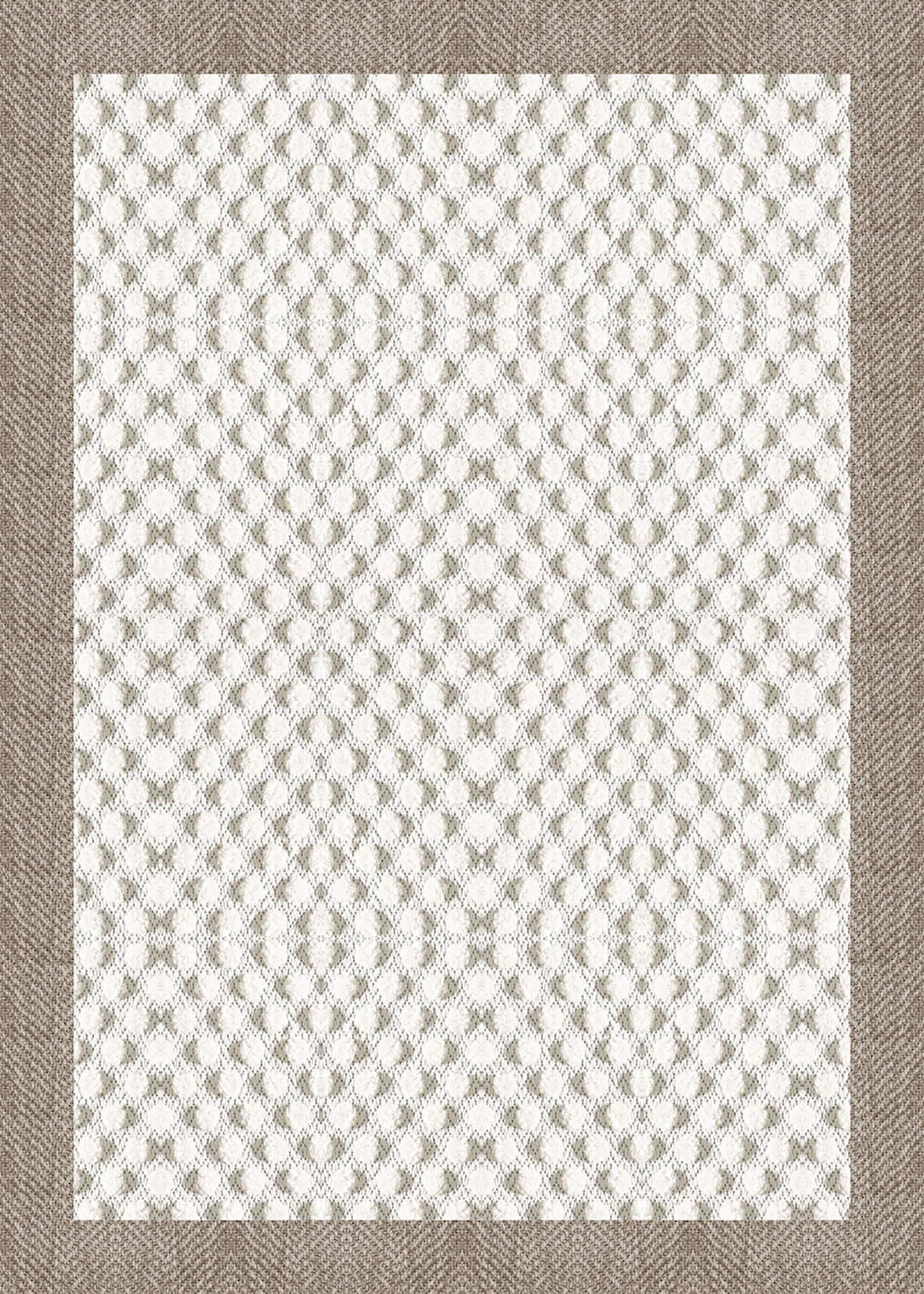 Pamuk Dokuma Taban Kaymaz Yıkanabilir Sisal Desenli  Salon Halısı Mutfak Halısı Koridor Halısı