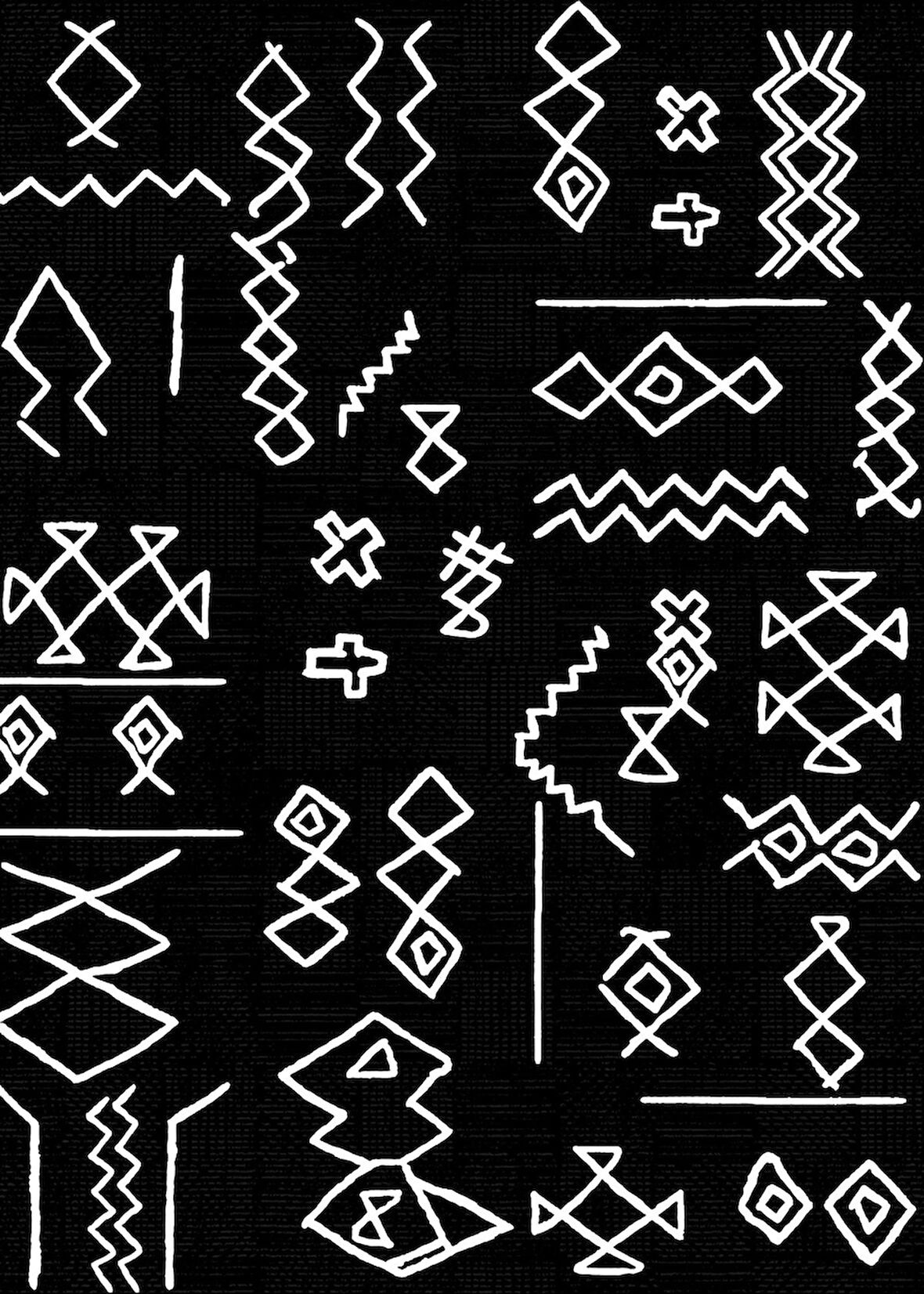 Pamuk Dokuma Taban Kaymaz Yıkanabilir İskandinav  Desenli  Salon Halısı Mutfak Halısı Koridor Halısı