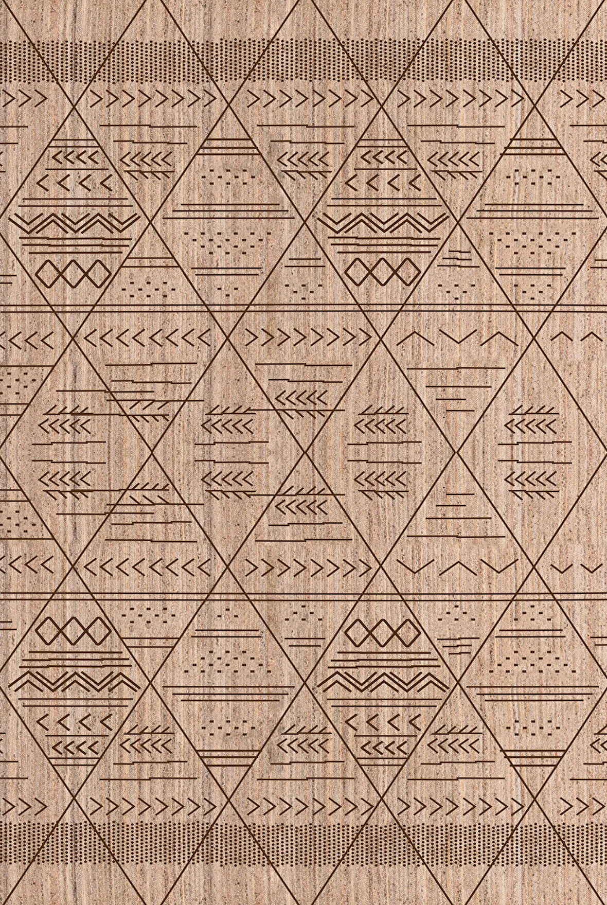 Pamuk Dokuma Taban Kaymaz Yıkanabilir İskandinav  Desenli  Salon Halısı Mutfak Halısı Koridor Halısı