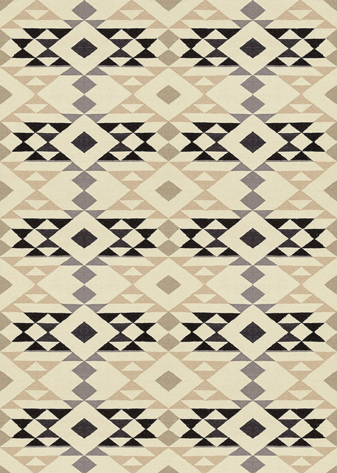 Pamuk Dokuma Taban Kaymaz Yıkanabilir İskandinav  Desenli  Salon Halısı Mutfak Halısı Koridor Halısı