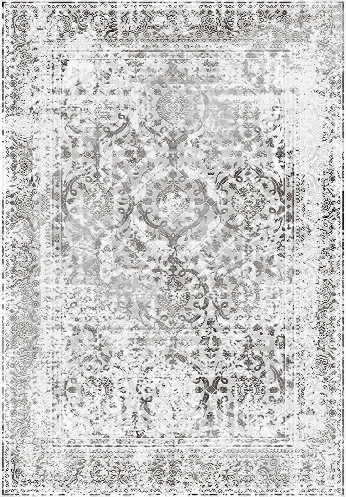 Pamuk Dokuma Taban Kaymaz Yıkanabilir Vintage  Desenli  Salon Halısı Mutfak Halısı Koridor Halısı