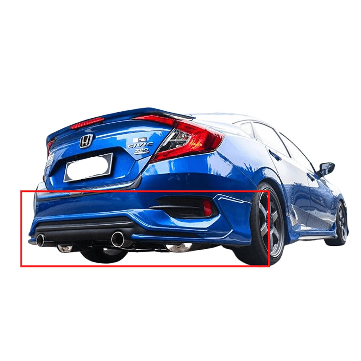 FC5 2015-2018 MAKYAJSIZ KASA TURBO ARKA EK (( BOYASIZ ))