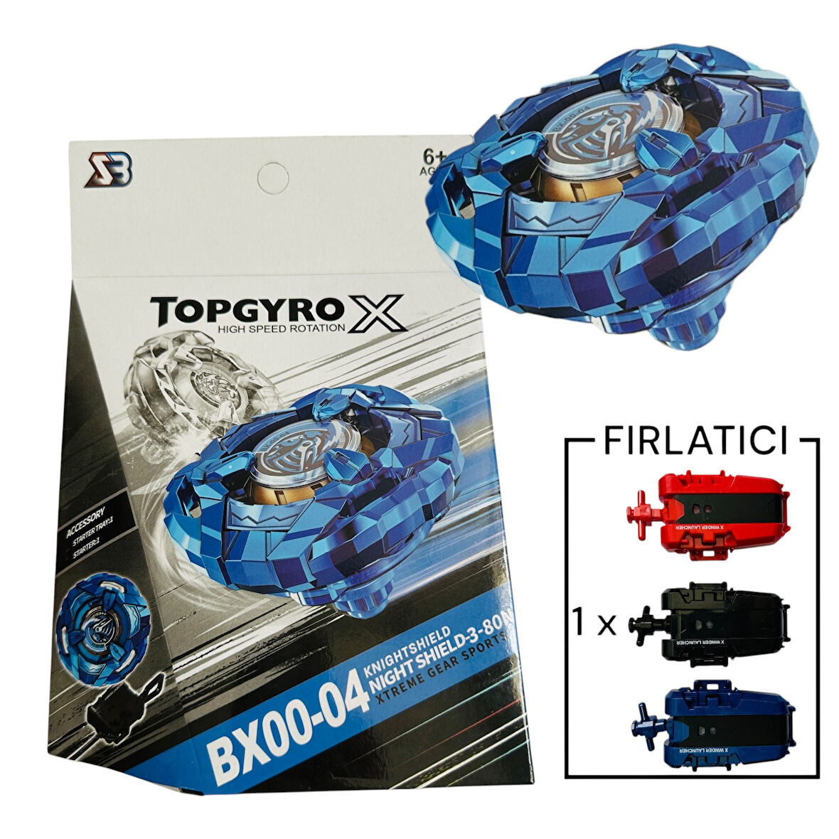 BEYBLADE XSERİSİ BX00-04 RAPIDITY METAL -SL-BEYBLADE EVRENI