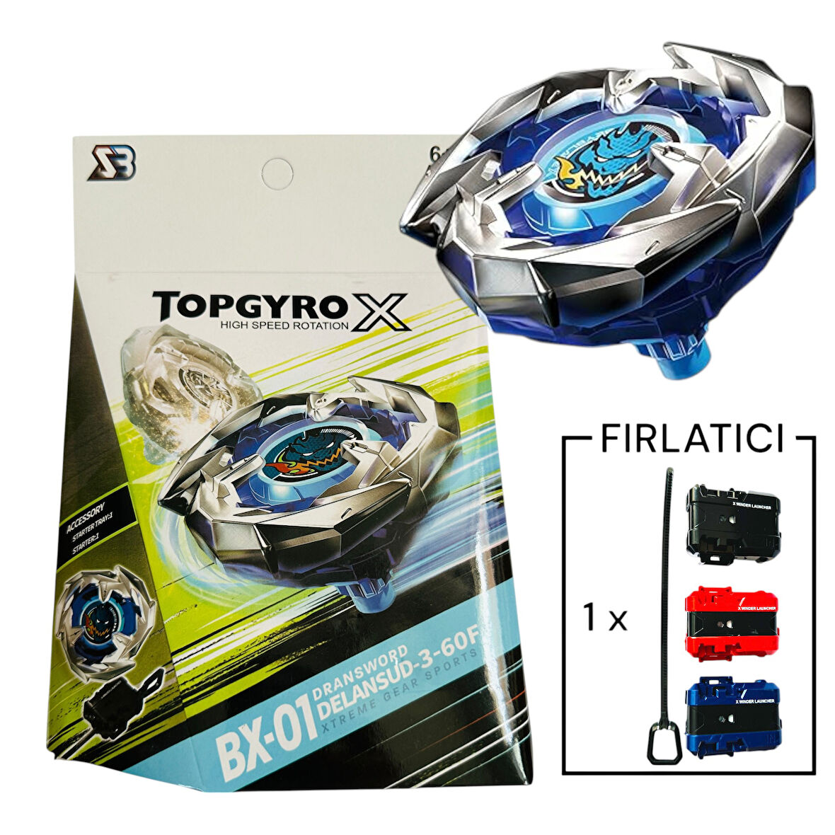 BEYBLADE XSERİSİ BX-01 RAPIDITY METAL -SL-BEYBLADE EVRENI
