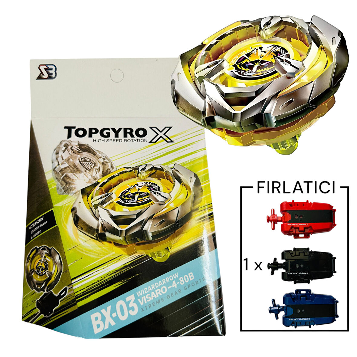 BEYBLADE XSERİSİ BX-03 RAPIDITY METAL -SL-BEYBLADE EVRENI