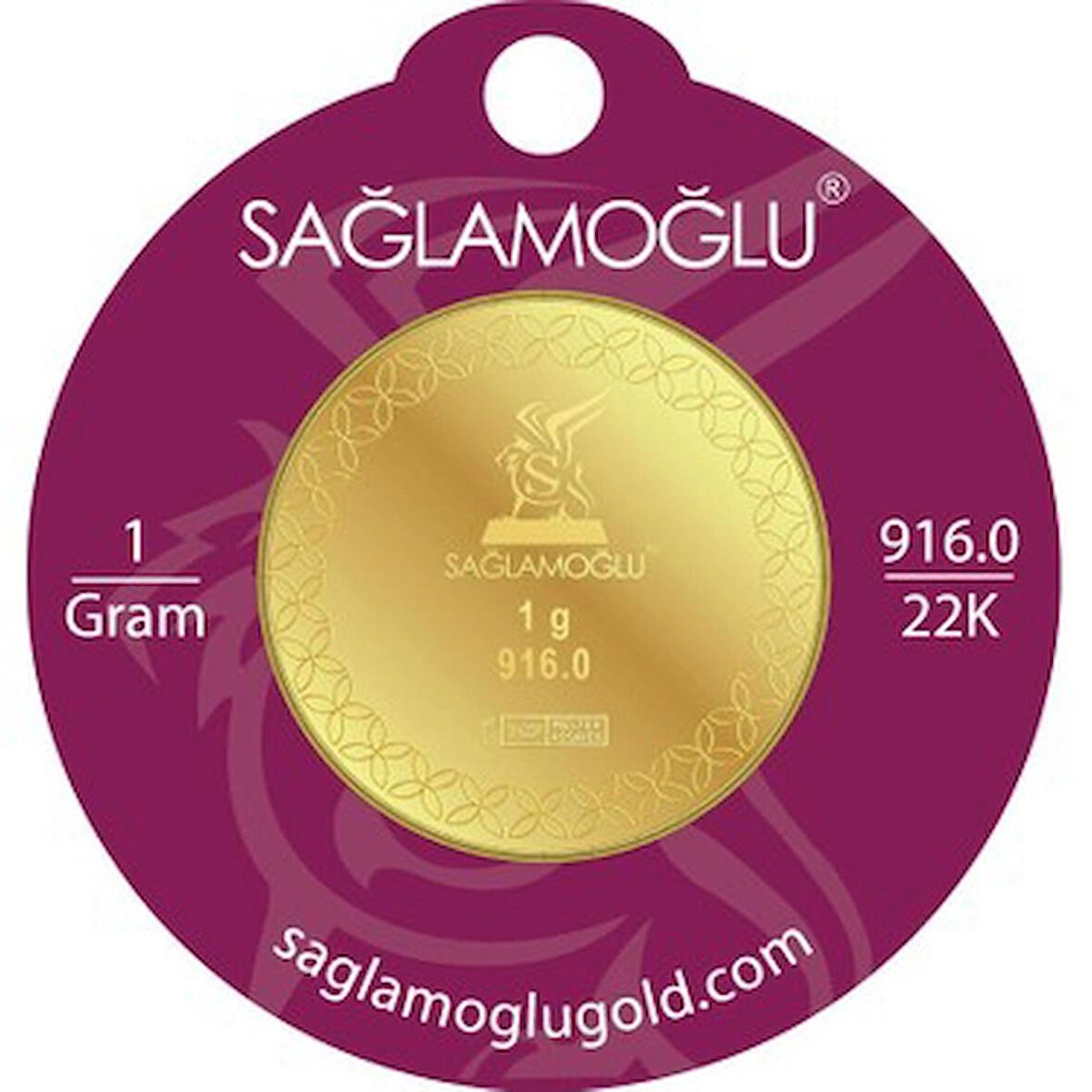 EG Kuyumculuk 1 gr 22 Ayar Sağlamoğlu Gram Altın