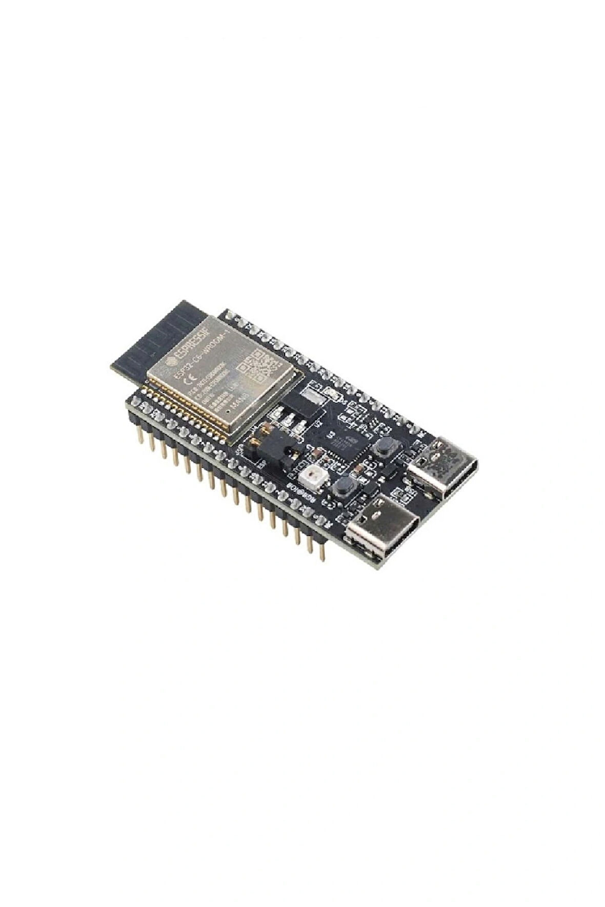 ESP32-C6-DevKitC-1-N8 Wi-Fi, Bluetooth ve IEEE 802.15.4 (Zigbee,Thread) Geliştirme Kiti