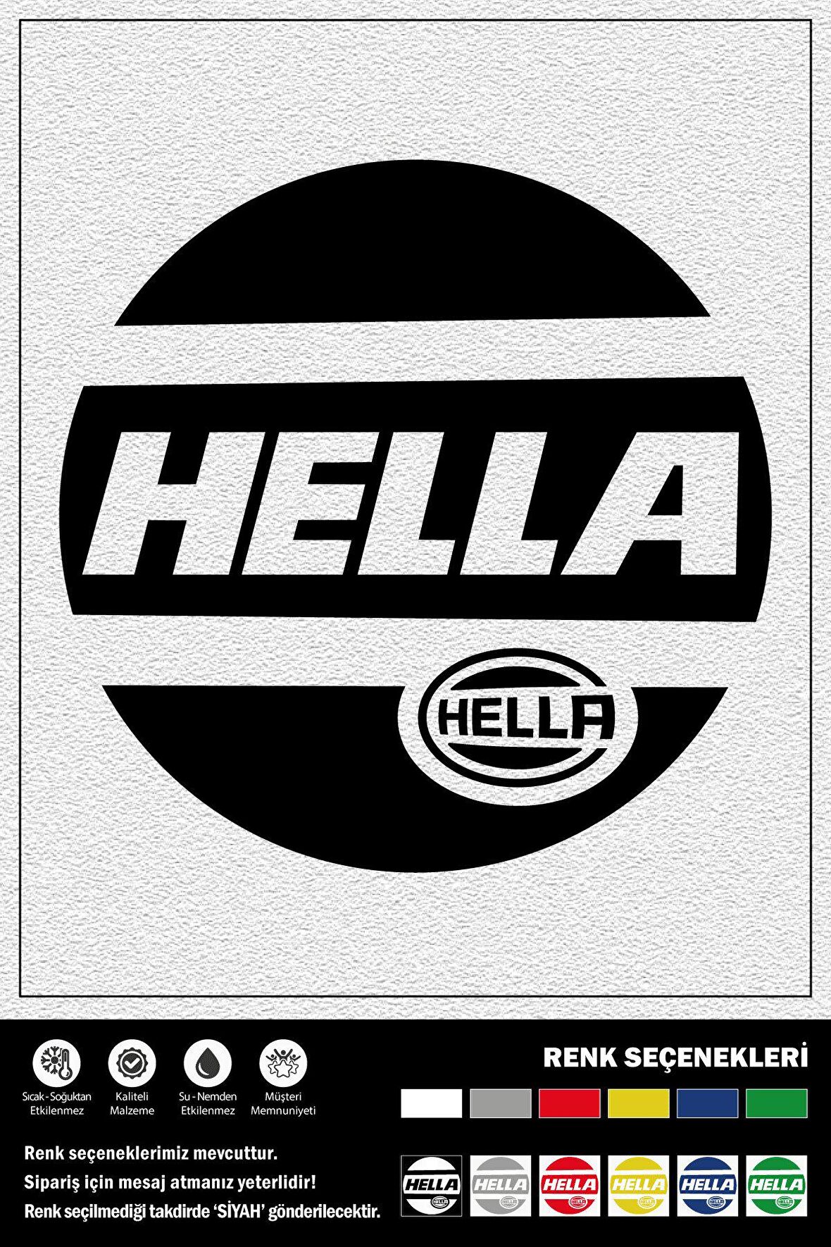 HELLA STICKER 10 x 10 cm