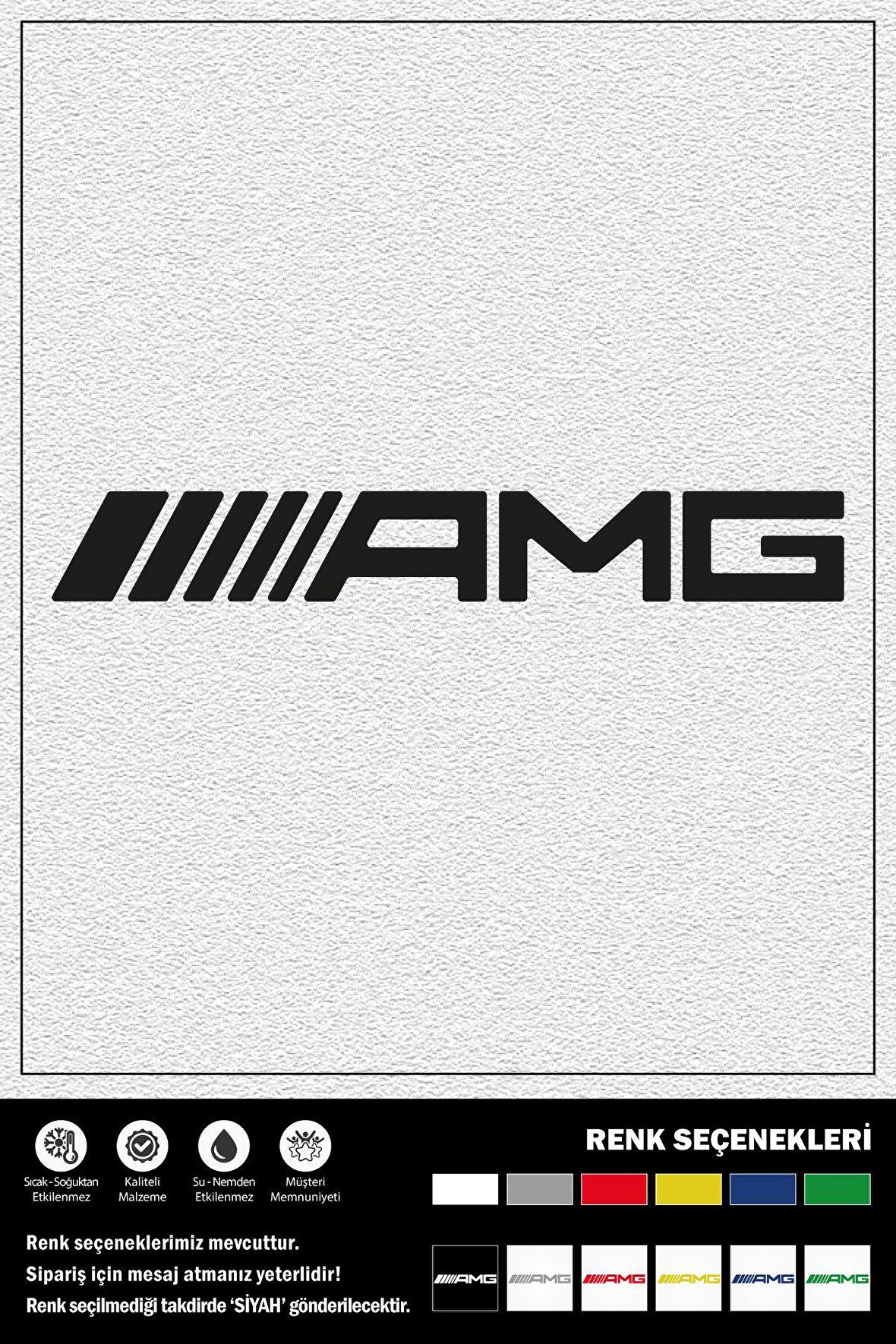 AMG STICKER 15 x 2 cm