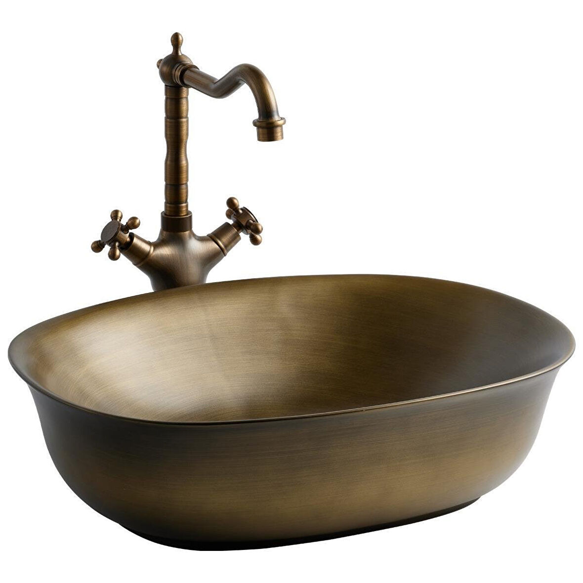 LENA TEZGAHÜSTÜ LAVABO (BRONZ) EH-4600BR