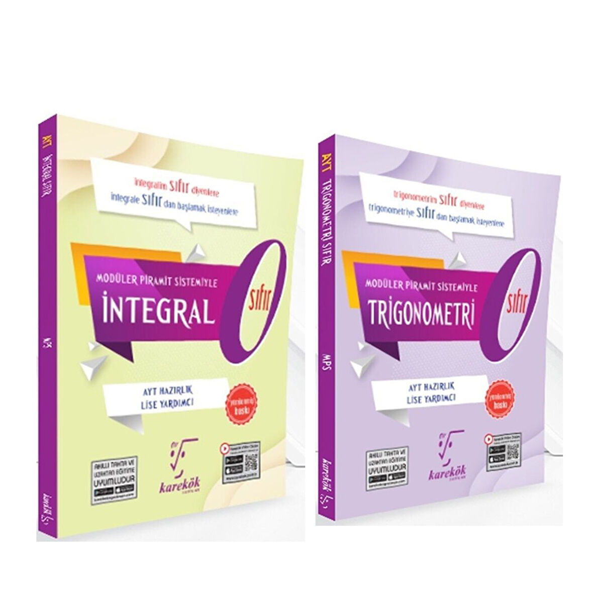 Karekök Yayınları Türev ve İntegral Sıfır 2 Kitap Set