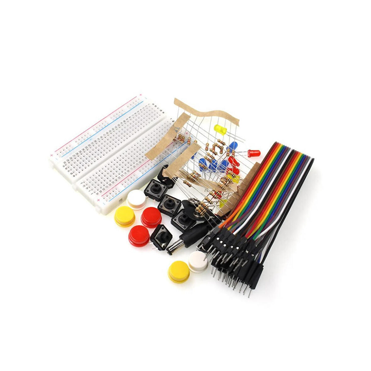 Elektronik Başlangıç Seti Arduino Starter Kit Breadboard Led